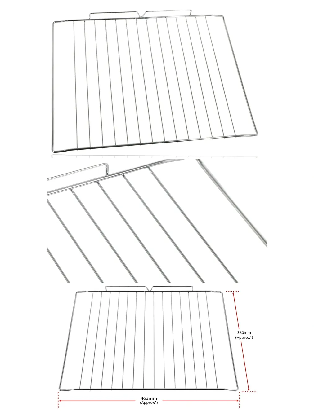 Logik Cooker Oven Shelf & Grill Wire Rack – Fits LBFANB16 & LBFANX16