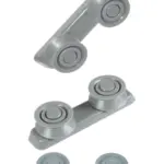 Logik Dishwasher Basket Slide Rail and Guide Wheels - LDW45/LDW60