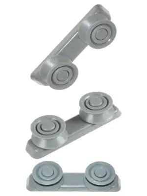 Logik Dishwasher Basket Slide Rail and Guide Wheels - LDW45/LDW60