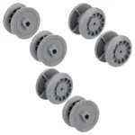 Logik Dishwasher Basket Wheels & Guide Rails (2 pcs) for LDW45/LDW60