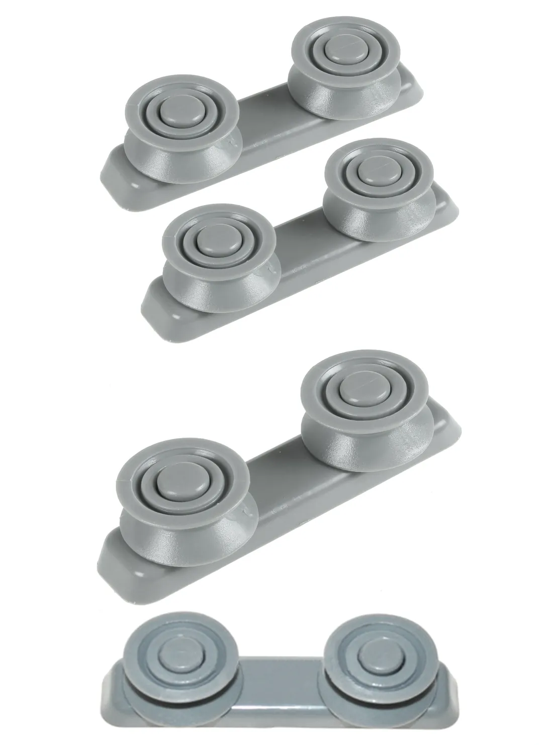 Logik Dishwasher Rack Slide Rail & Guide Wheels (LDW45/LDW60) Set 2pcs
