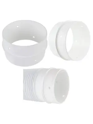 Logik Dryer Dual Vent Hose Connector Kit – Easy Tumble Dryer Installation