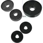 Logik Electriq PKM Cooker Hood Carbon Filter - 2 Pack for Vent Fan