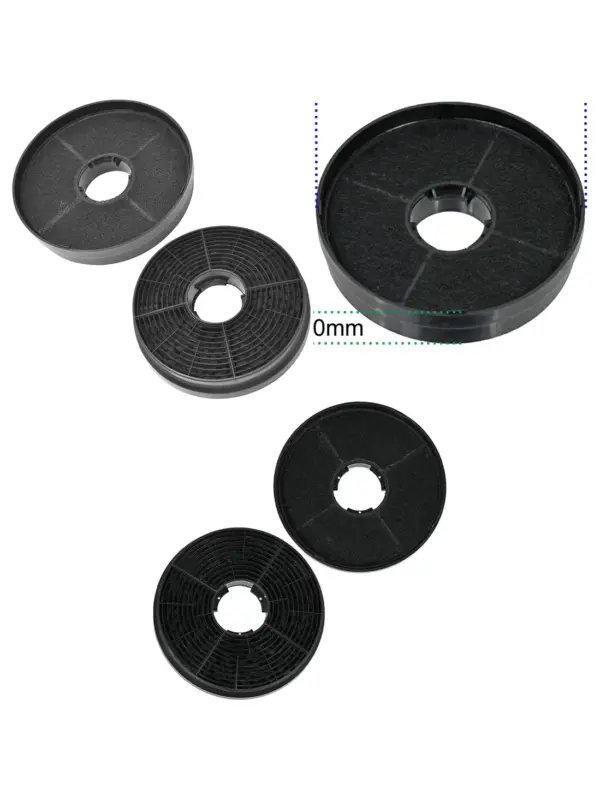 Logik Electriq PKM Cooker Hood Carbon Filter - 2 Pack for Vent Fan