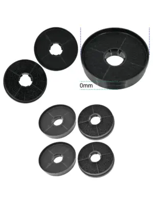 Logik Electriq PKM Kitchen Hood Carbon Filter 4 Pack