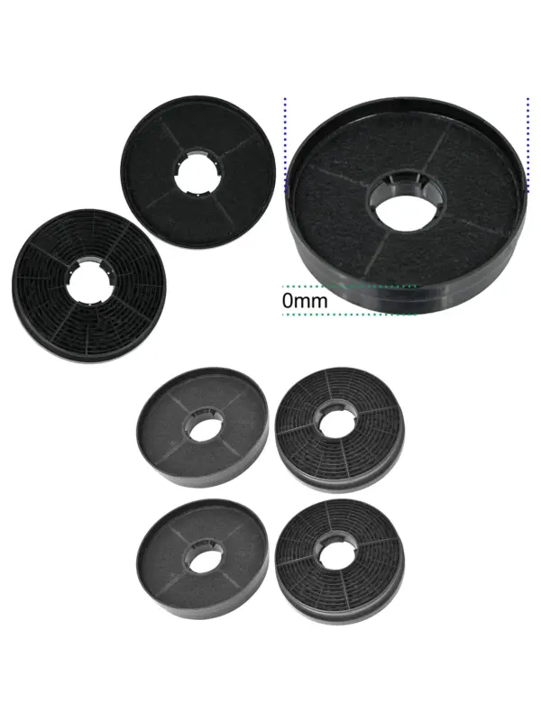 Logik Electriq PKM Kitchen Hood Carbon Filter 4 Pack