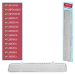 Logik Refrigerator Light Diffuser Panel 19 cm × 4 cm Replacement Cover