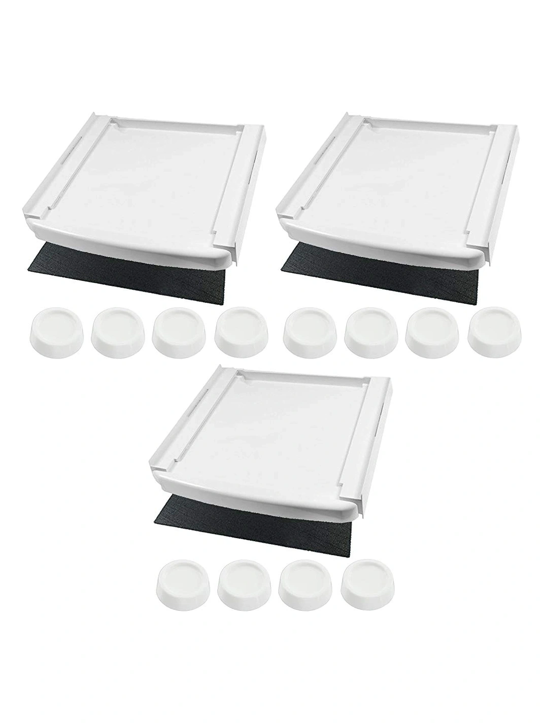 Logik Washing Machine & Dryer Anti‑Vibration Stacking Kit