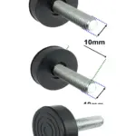 M10 10mm Adjustable Foot Screw for Bed, Cabinet, Chair & Drawer