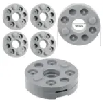 Mac Allister MHLM1450 Blade Height Spacers - 4 Pack for Lawn Mower