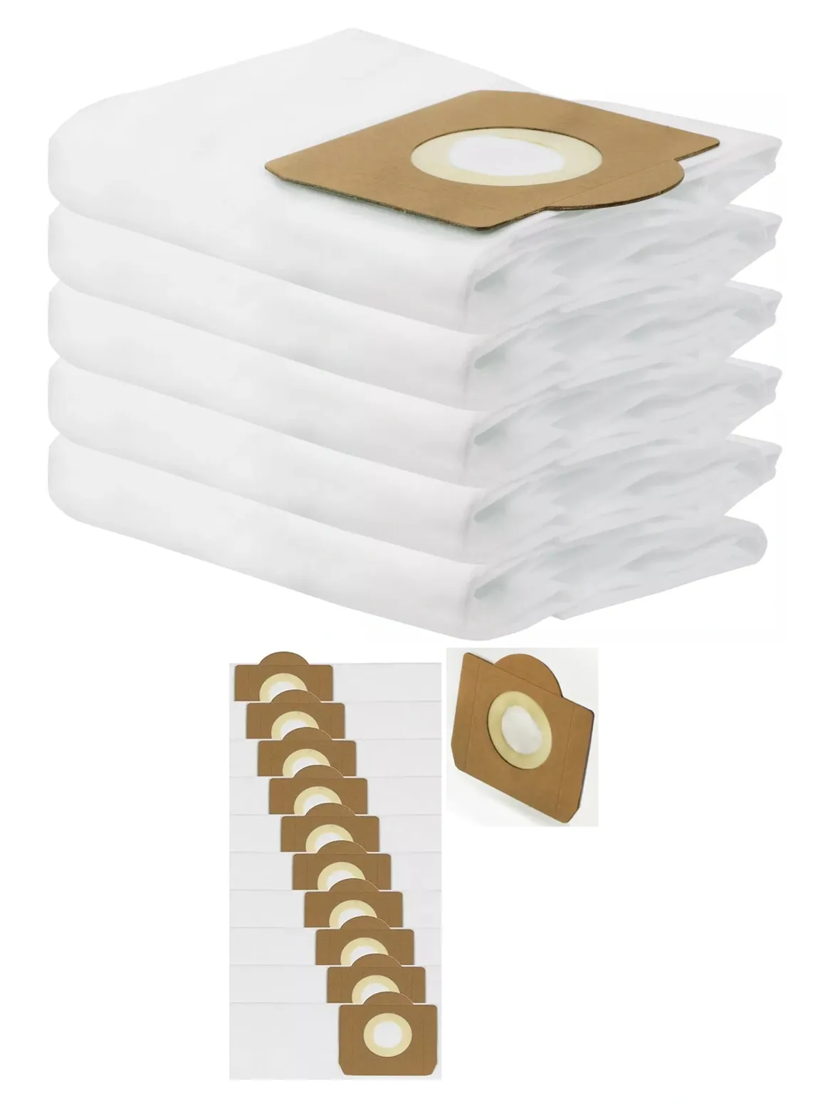 Mac Allister Replacement Vacuum Dust Bags – 10 Pack 16L/20L/30L