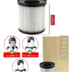 Mac Allister Vacuum Filter for MWDV16L/20L/30L/40L + 5 Bags
