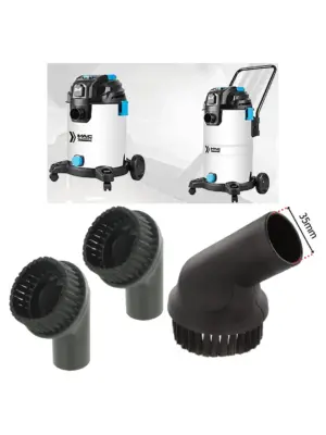 MacAllister 35mm Dusting Brush for 30L & 40L Vacuum Tools