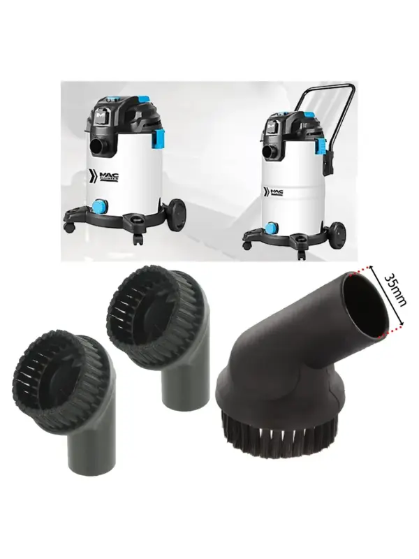 MacAllister 35mm Dusting Brush for 30L & 40L Vacuum Tools