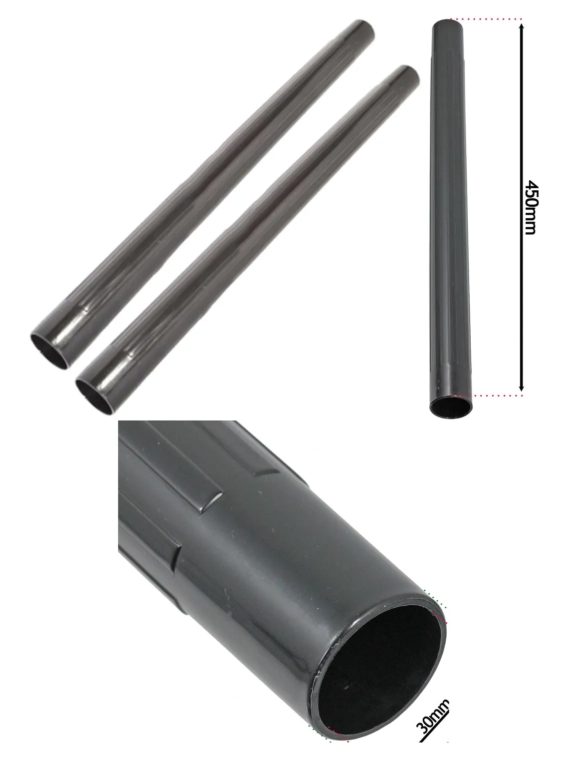 MacAllister 35mm Extension Rod for MWDV‑30/40L Vacuum