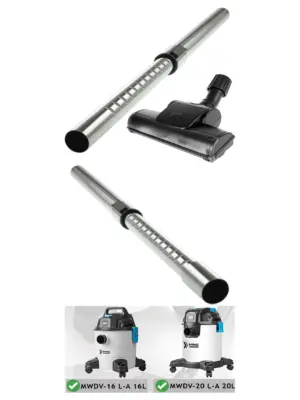 MacAllister 35mm Telescopic Tube Brush Head for MWDV-16/20 Models