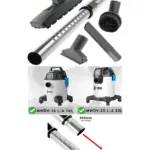 MacAllister 35mm Vacuum Tube Brush Kit for MWDV-16/20