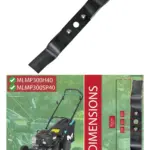 MacAllister 40cm Metal Lawn Mower Blade for MLMP300H40 & MLMP300SP40