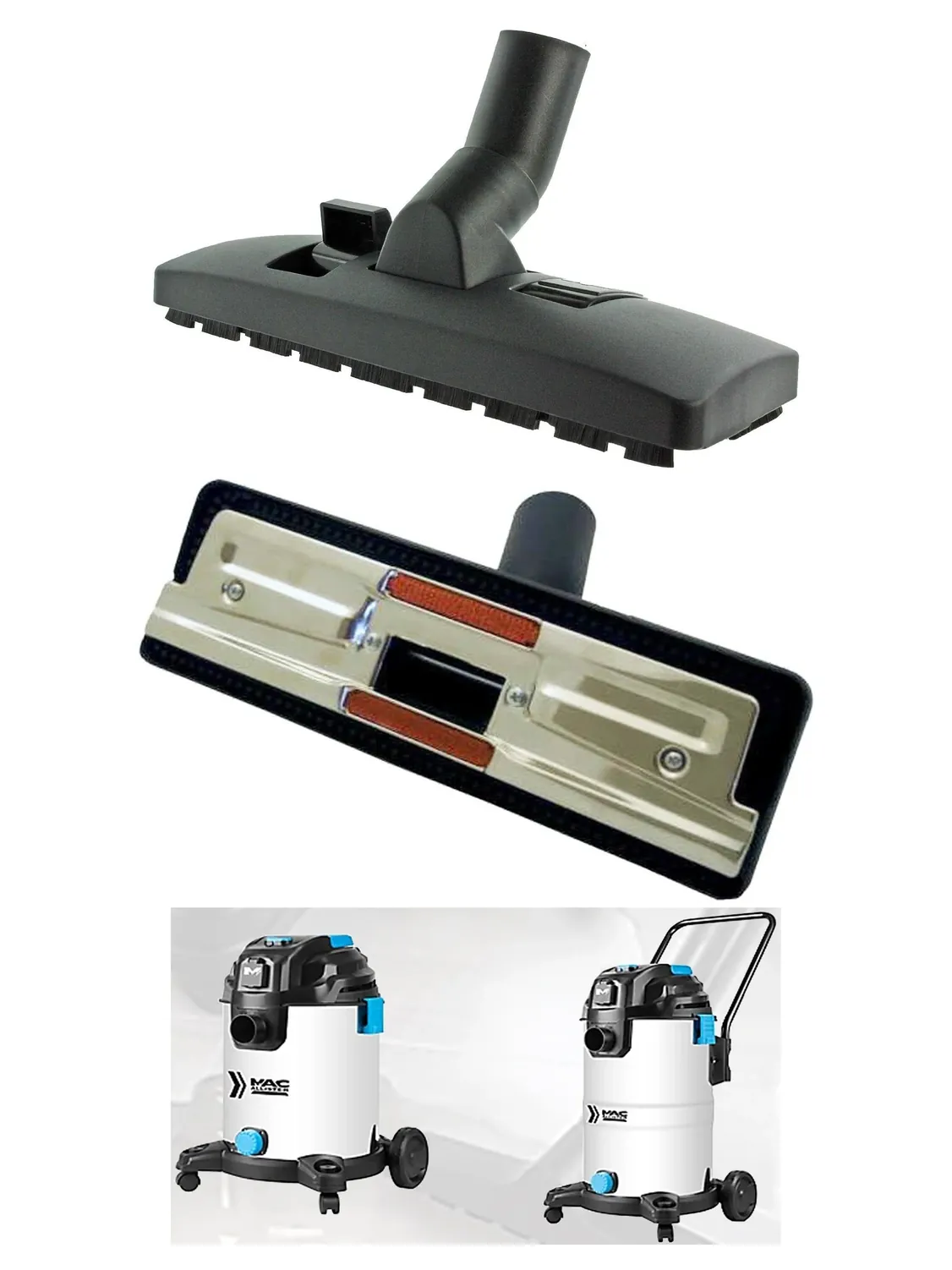 MacAllister Carpet Brush Head 35mm for MWDV-30/40 Floor Tool