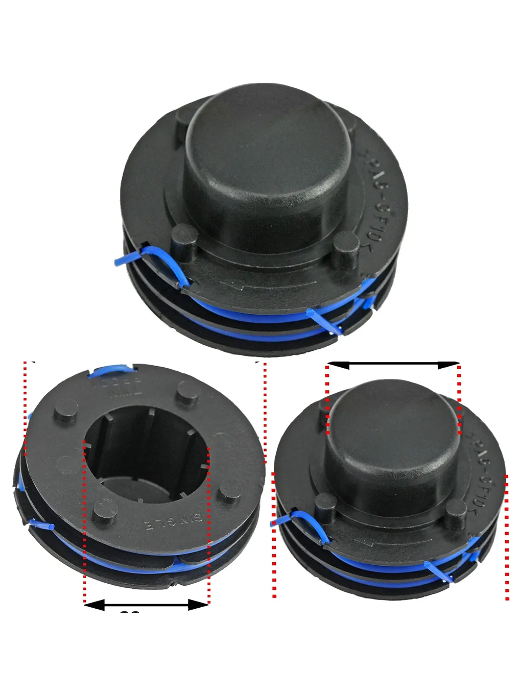 MacAllister GT2535S MGTP300P Trimmer Line & Spool Replacement
