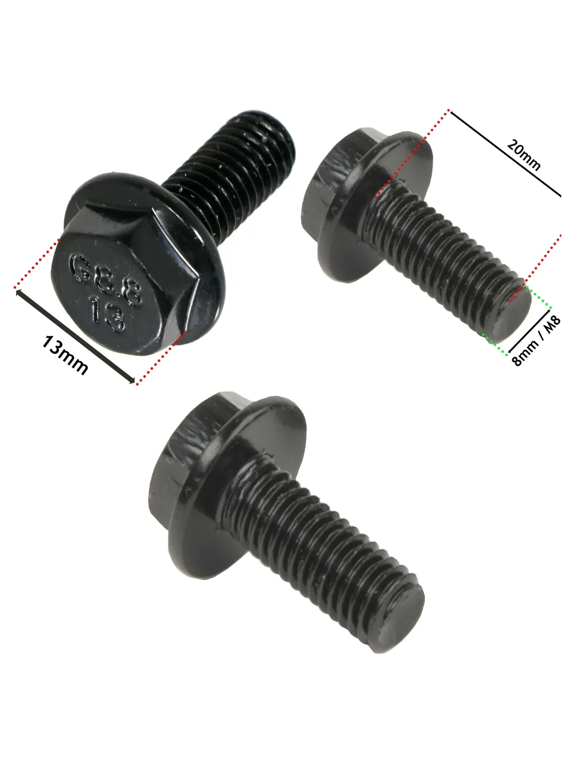 Macallister Lawn Mower Blade Bolt – Fits MLMP1200, M2E1233N, MLM1600