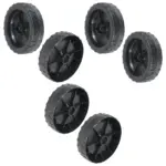 MacAllister Lawn Mower Front Replacement Wheels – Pack of 2 322686091