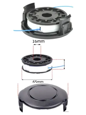 MacAllister MGT430 Trimmer Line Spool Cover Cap Replacement Part