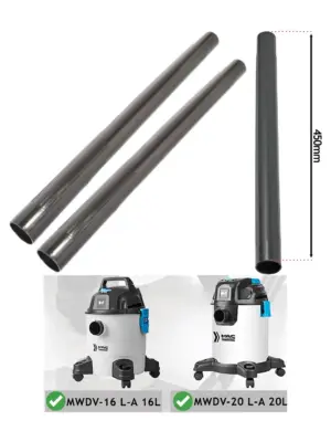 MacAllister Vacuum Cleaner Extension Tube 35mm for MWDV-16/20L