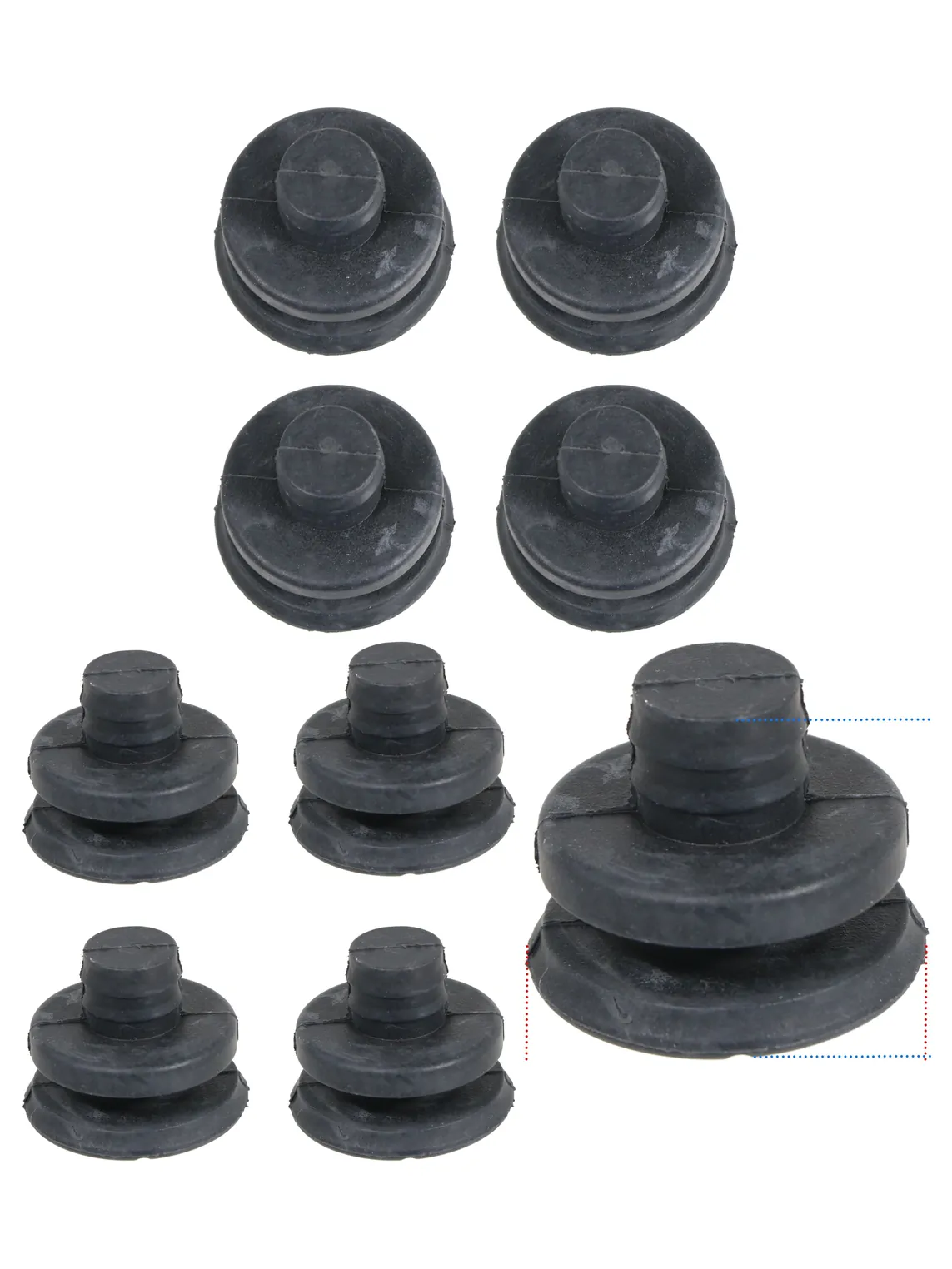 Magimix Juicer Replacement Feet Set of 4 Fits Duo Plus Expert Models