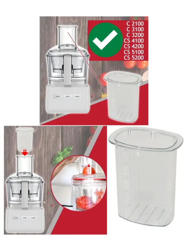 Magimix Measuring Pusher Accessory for C2100‑C5200 Food Processors