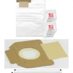 Makita 446L Vacuum Dust Bags for VC2000/VC3000/9000 10 Pack with scent