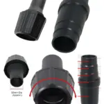 Makita Dust Port Adapter Kit for Vacuum Hose – Fits 32‑38 mm Sanders