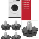 Matsui Adjustable Washing Machine Legs – 4 Pack, Fits M10/M100 Models