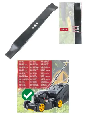 McCulloch 46cm Metal Replacement Blade for M4046, M4546, M46 & M50