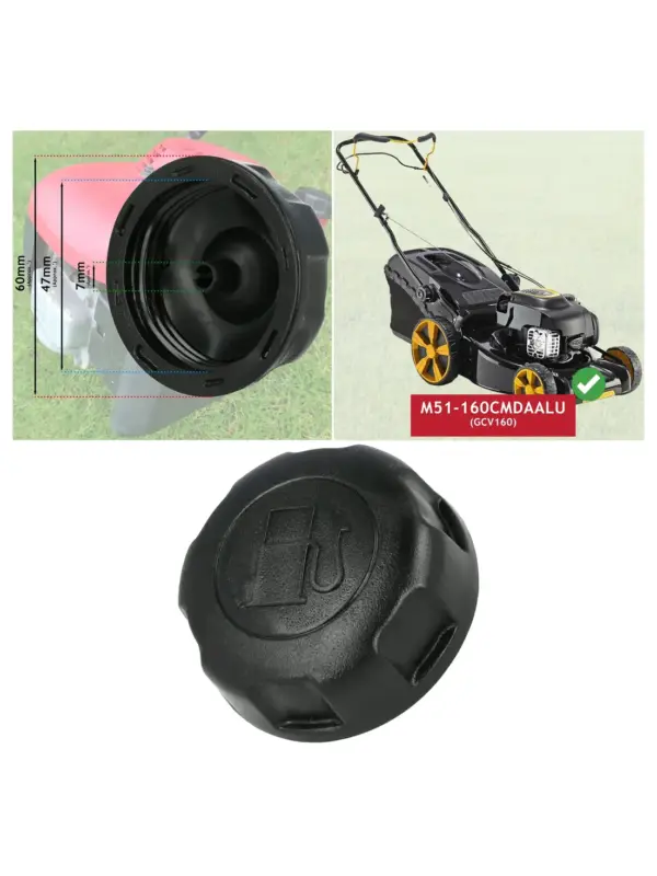 McCulloch M51 GCV160 Lawn Mower Fuel Cap Replacement