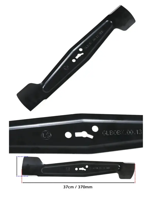 McGregor 37cm Replacement Blade for MER1737, MER1637 & MEB1637E Mowers