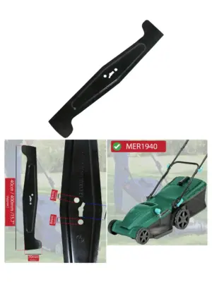McGregor 40cm Powerbase Lawn Mower Blade for MER1940 MEB1840E/1841E
