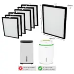 MEACO 20L Low‑Energy Platinum Dehumidifier HEPA Filter Pack