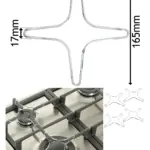 Medium 165mm Gas Hob Pan Support Trivet – Set of 4 for Moka Pots