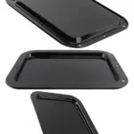 Medium Shallow Vitreous Enamel Baking Tray 36.5x28.5 cm Oven Sheet