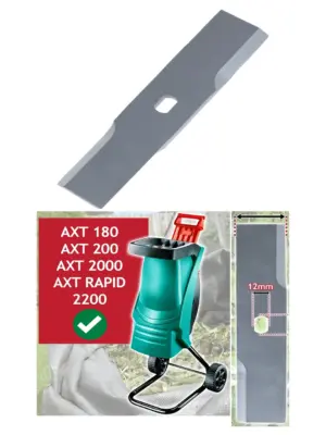 Metal Blade for Bosch AXT Garden Shredder – 19.5 cm