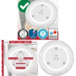 Microwave Glass Turntable Plate 6‑Lug Y‑Mount 16.5"