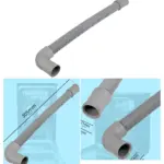 Midea Dishwasher Replacement Drain Hose 21mm × 305mm Internal Pipe