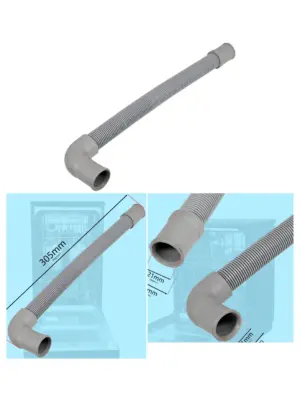Midea Dishwasher Replacement Drain Hose 21mm × 305mm Internal Pipe