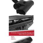 Miele 35mm Brush Head for Pets – Fits S5210, S5211, S5261, TT5000