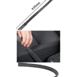 Miele C1‑C3 Flexible Crevice Tool for Pet Hair – Long Nozzle SFD‑20