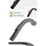 Miele Curved Wand Hose End for Classic C1/C2 & Powerline C3 Vacuums