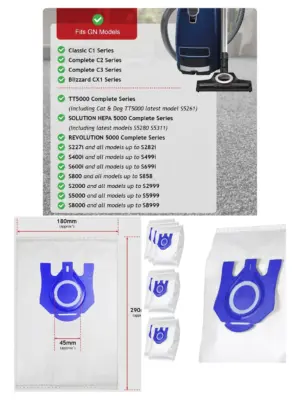 Miele Dishwasher 3D Detergent Bags – Fits GN series & models – 8 pcs