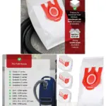 Miele FJM 3D Vacuum Bags – Fits C1 C2 C3 & S4210‑S6240, Pack of 16