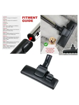 Miele Floor Brush for S8330/S8340/S8320 – Pet Hair & Debris